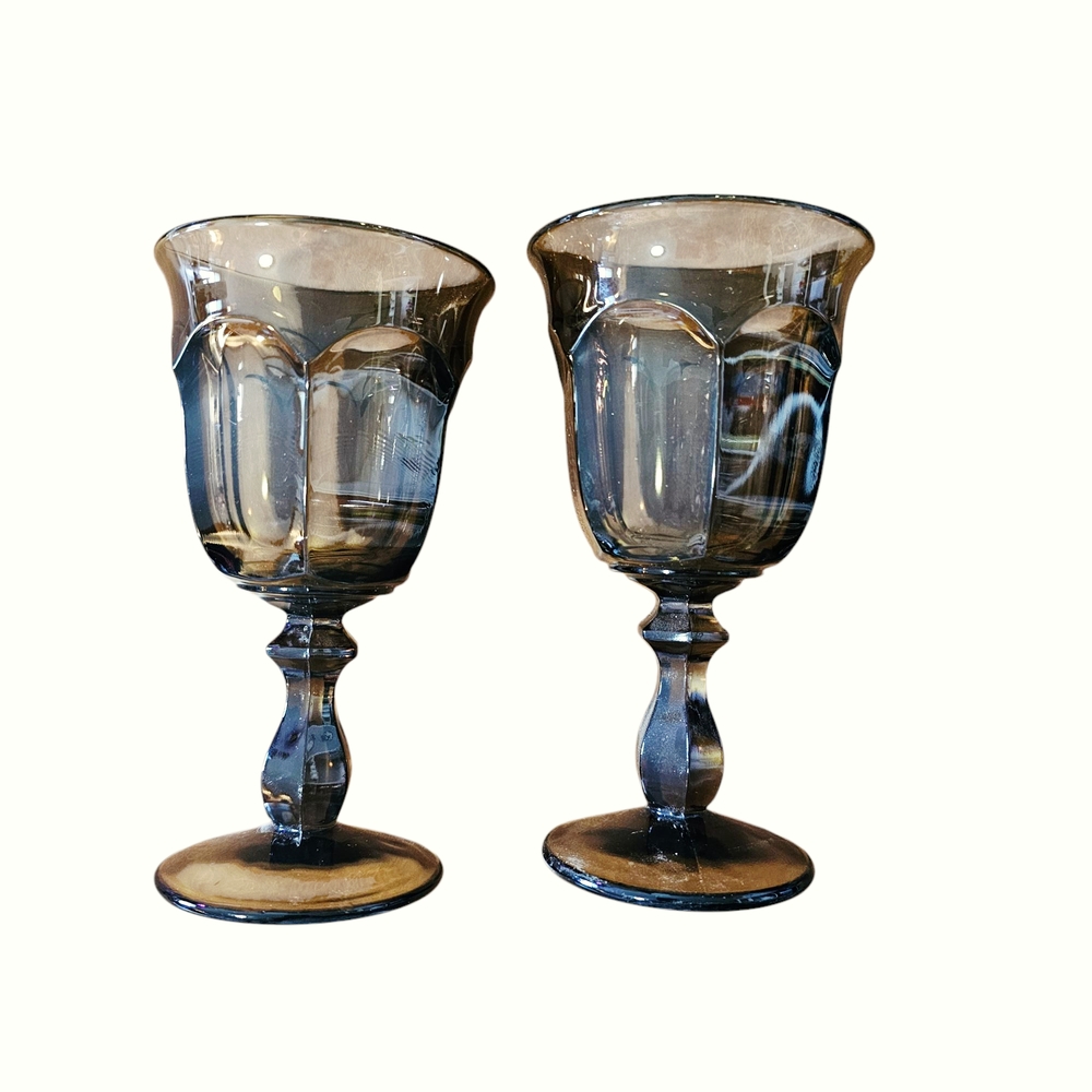 MCM Vintage Imperial Glass Old Williamsburg Set of two - Picture 3 of 4